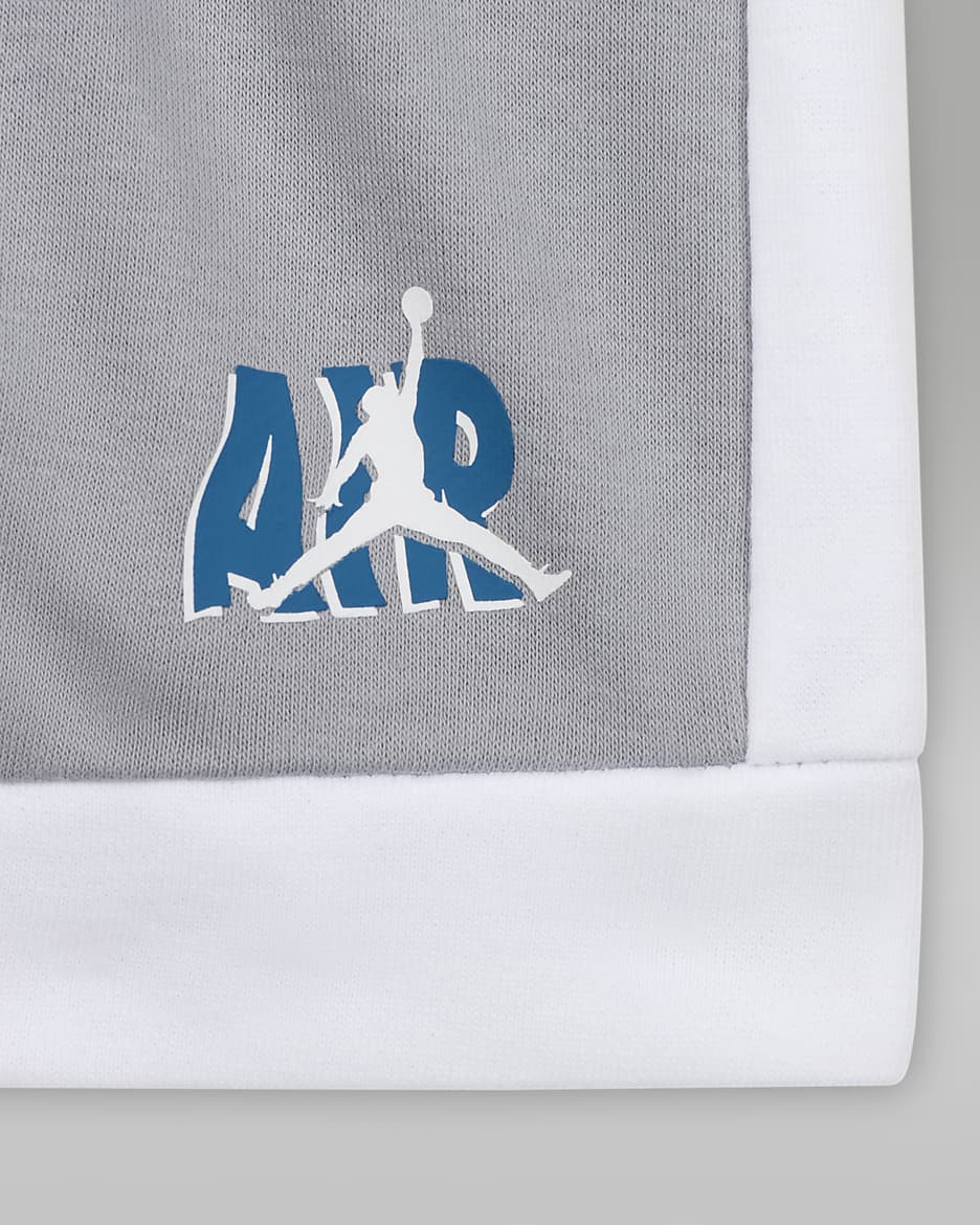 Jordan Galaxy Baby 12 24M French Terry Shorts Set. Nike